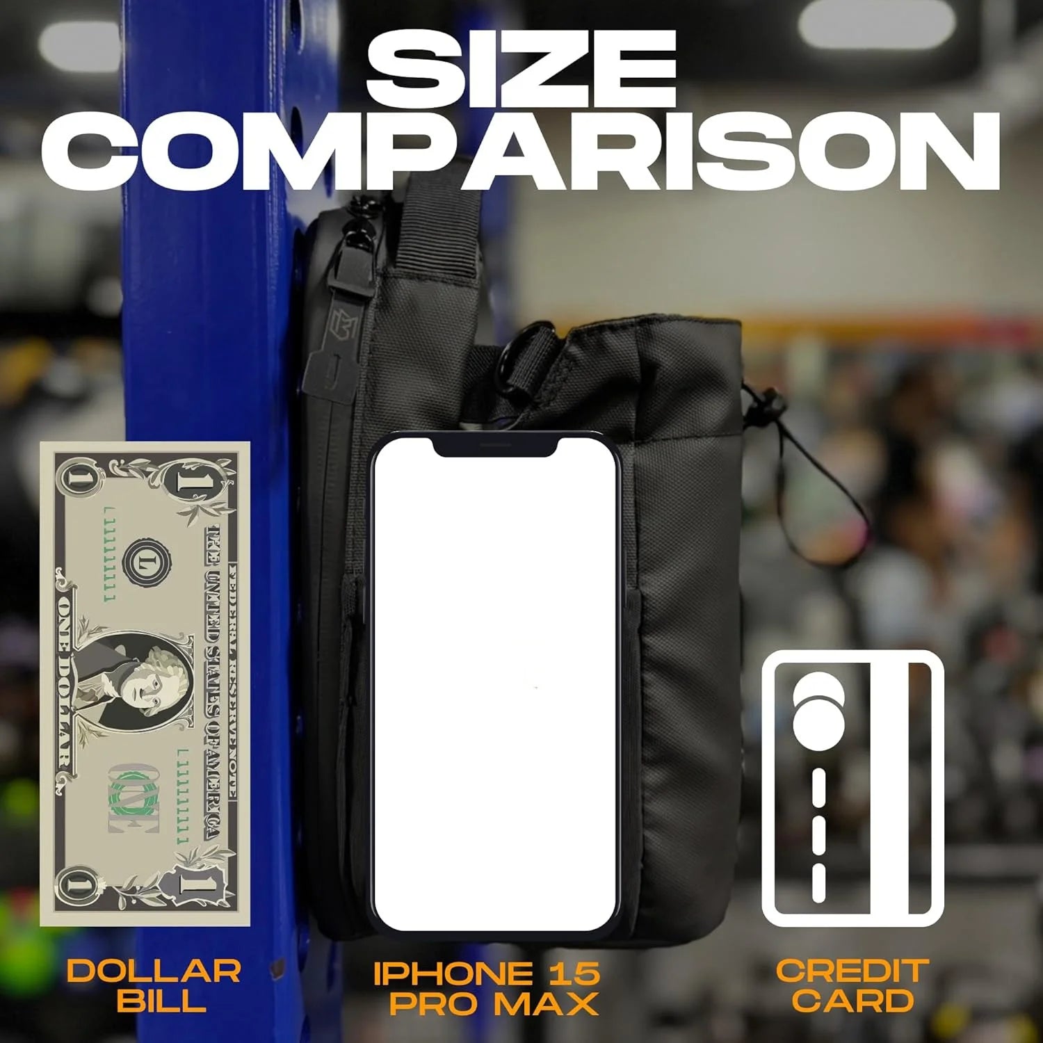 GYMPAL: Bolsa Magnética para Gimnasio